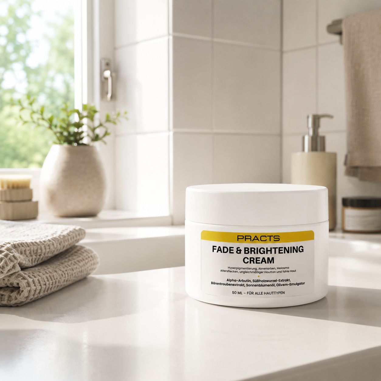 PRACTS Fade & Brightening Cream-US